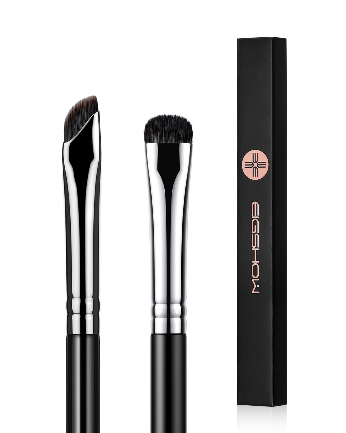 

EIGSHOW Eyeshadow Smudge Brush Eyeliner Precision Eye Makeup Tools for Blending Cat Winged Liner & Brush, High-end Eye, (E865 & E806)