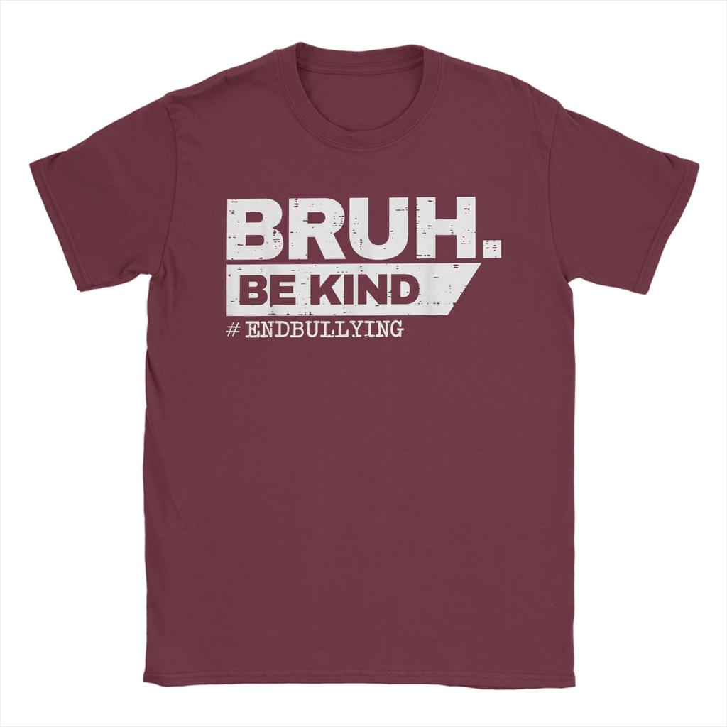 Unity Day 2024 Orange Be Kind Bruh Anti Bullying Kindness T-Shirt Beach  Harajuku T Shirts Man Oversized Tees Short Sleeve