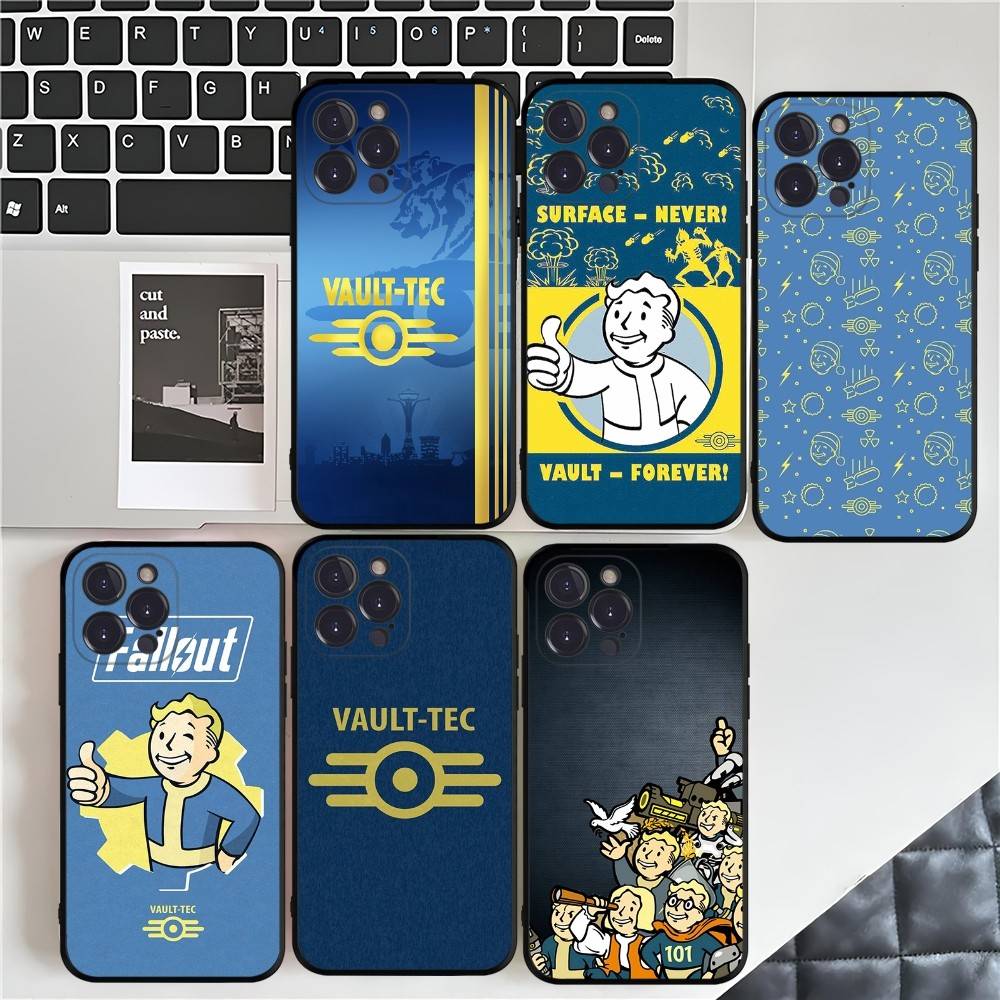F-Fallout S-Series 4 Cool Game For IPhone 17 16 15 14 13 12 11 Pro Max 13 17Air Shockproof Soft Phone Cases Coque