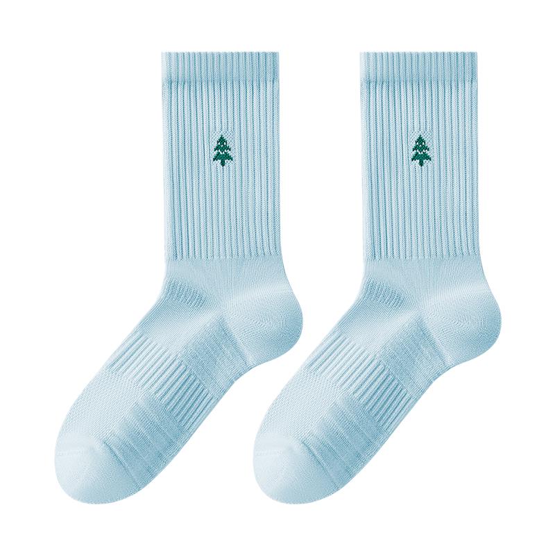 Unisex Half Terry Mid-Calf Socks Women