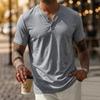 Summer New Breathable and Fashionable Men's All-match T-shirt Daily Casual Sports Top