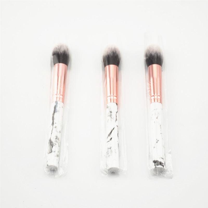 Model de marmură Perie cu luciu ridicat Beauty Pol lung Perie cu talie înaltă pentru doamne