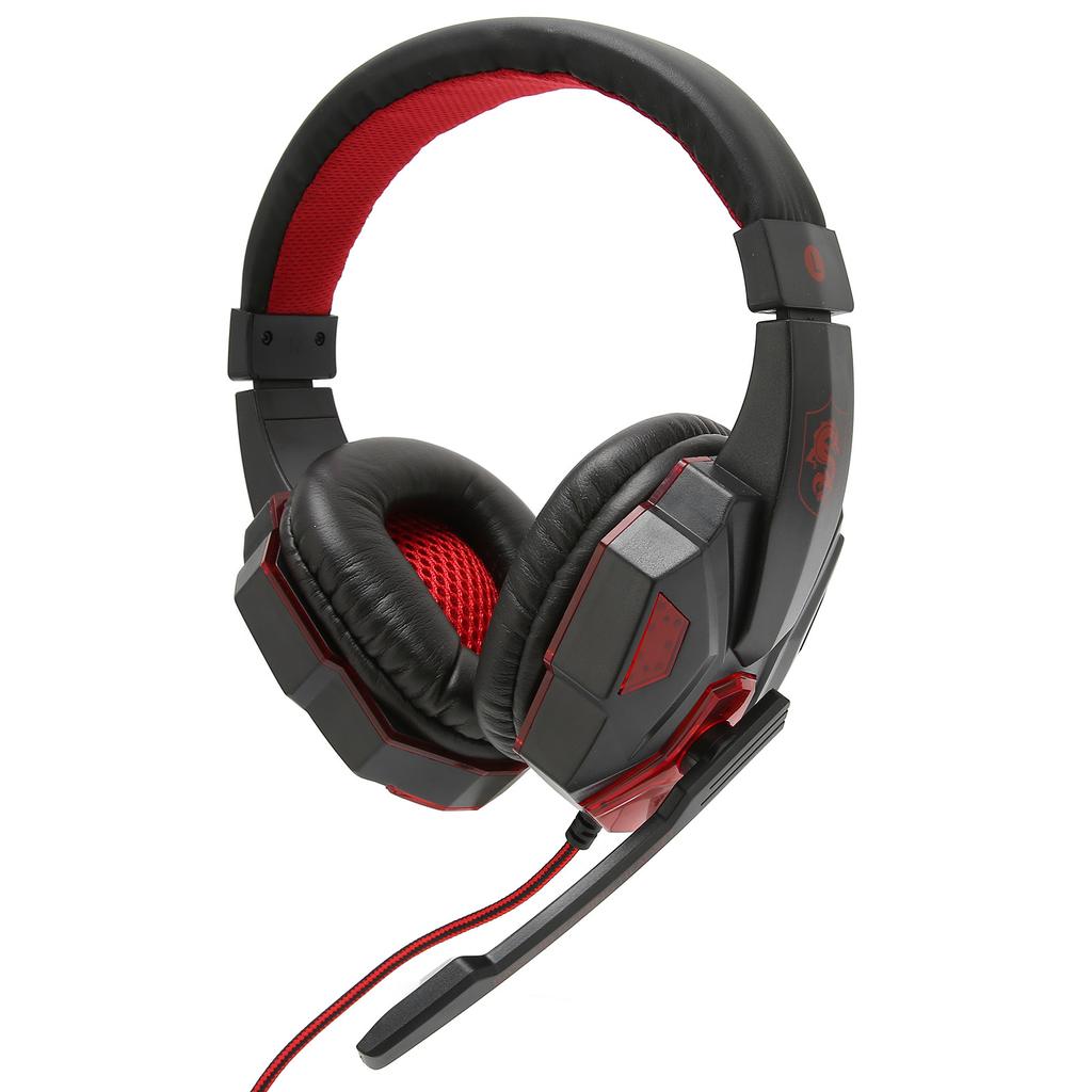 Gaming Headset Lichtgevend   Volume 3,5 mm Gaming Headset met Microfoon voor PC