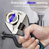 4/5/6/8 Inch Short Handle Adjustable Wrench Portable Mini Large Opening Monkey Spanner Household Wrench Tools