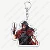 Portachiavi Gioco d'Azione per Accessori Portachiavi Gioielli Portachiavi Cloud Strife Ffvii Tifa Sephiroth Vincent Valentine Regali per Fan