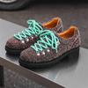 Fashion 2024 New Cow Leather Flat Designer Platform Shoes Men Casual Leather Soft Bottom Business Shoes Fashion Outdoor Walking Shoes
