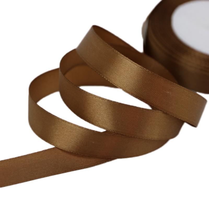 (25 yards/roll) 15mm single face Satin Ribbon Webbing Decoration Gift Christmas Ribbons