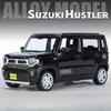 1:22 SUZUKI HUSTLER Alloy Car Model Diecast Metal Off-Road Vehicle Car Model Sound and Light Simulation Collection Kids Toy Gift