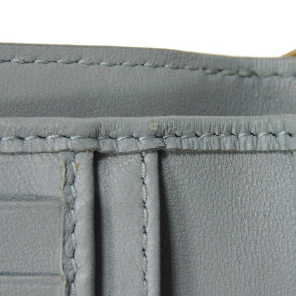 Used Caro Scarlet Wallet (S5032UWHC_M81B) 7941 Current CD Logo Stitched Bifold Cannage Cloud Blue (10656) from Japan