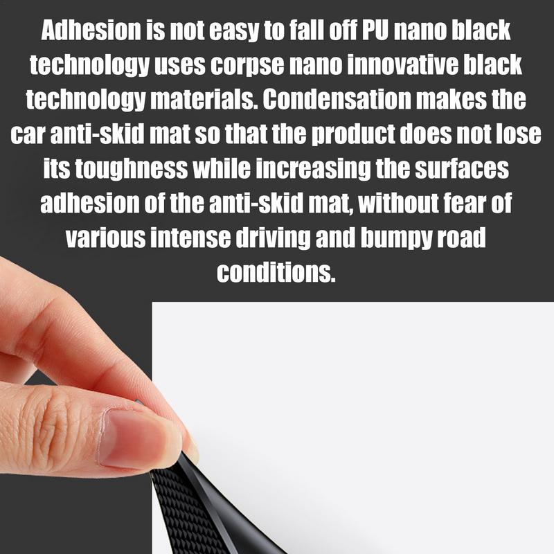 Rutschfeste Armaturenbrettmatte Klebematte Armaturenbrettauflage Klebematte Klebematte Fahrzeug-Armaturenbrett-Haftpad Hält Sonnenbrillen Handys