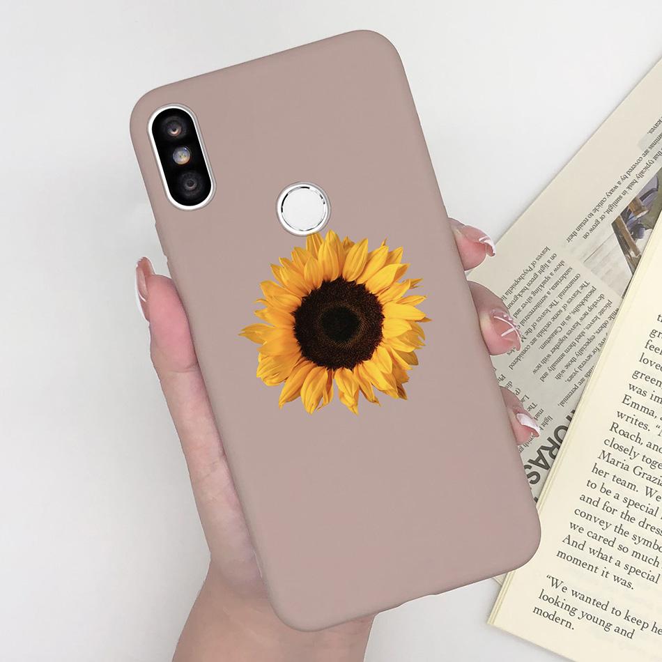 Case For Xiaomi Redmi S2 Y2 Cover Soft Matte Cute Pattern Silicone TPU Phone Case for Xiaomi RedmiS2 S 2 Y 2 Cases Back Cover