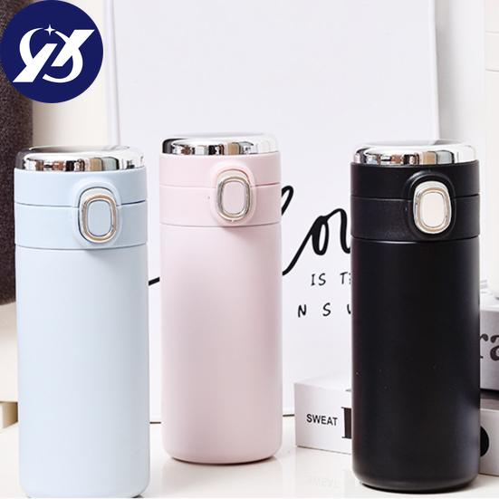 300ML/400ML Vacuum Flask Leak-proof Double Wall Stainless Steel Vacuum Insulated Water Bottle