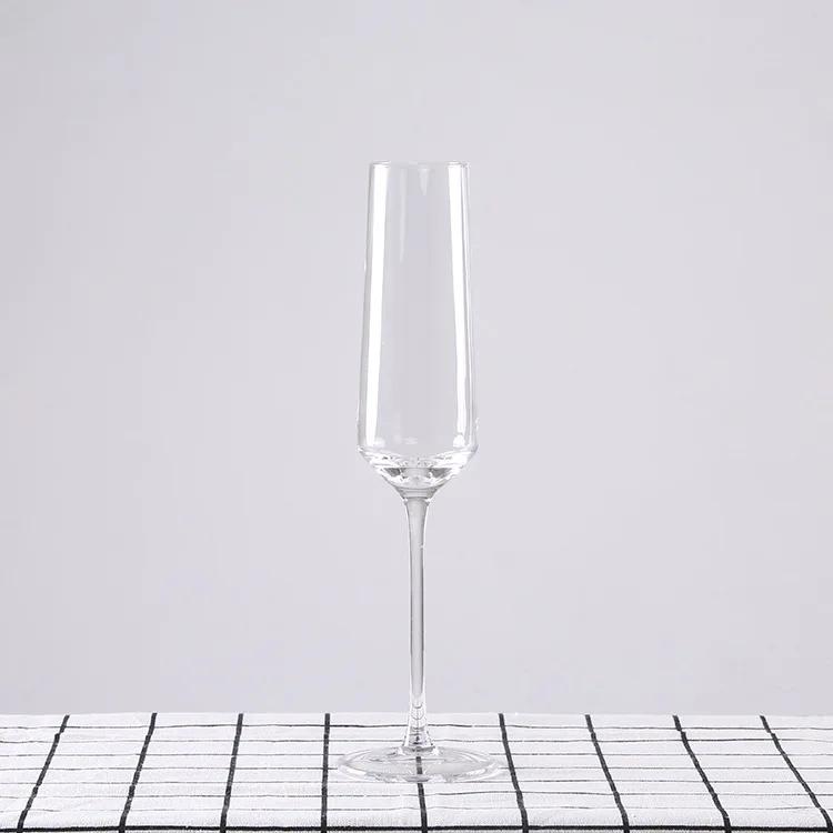 Creative Gold Electroplating Wine Glasses Cup Luxury Lead-free Crystal Goblet Champagne Glass Cocktail Glasses Wedding Drinkware