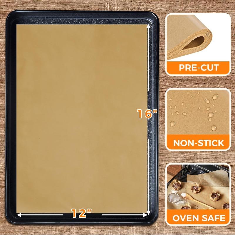200/100/50Pcs Baking Paper Non-stick Oil Proof Parchment Paper Oven Grilling Mat Paper Food Wrapping Paper Baking Tool