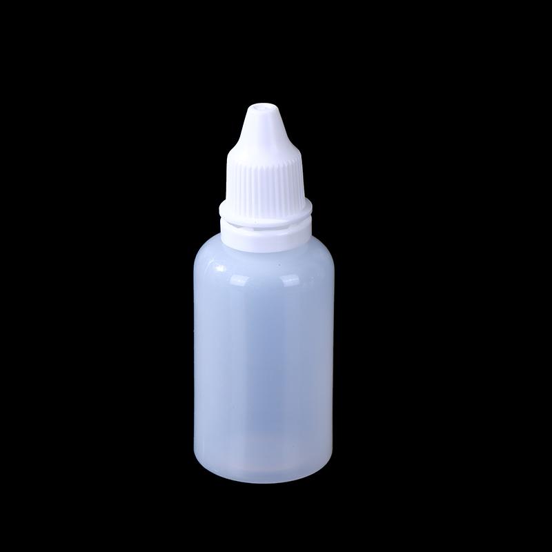 10Pcs 5/10/15/20/30/50Ml Empty Plastic Dropper Bottle Paint Beauty Oil Squeezable Refillable Bottle Cosmetics Storage Bottles