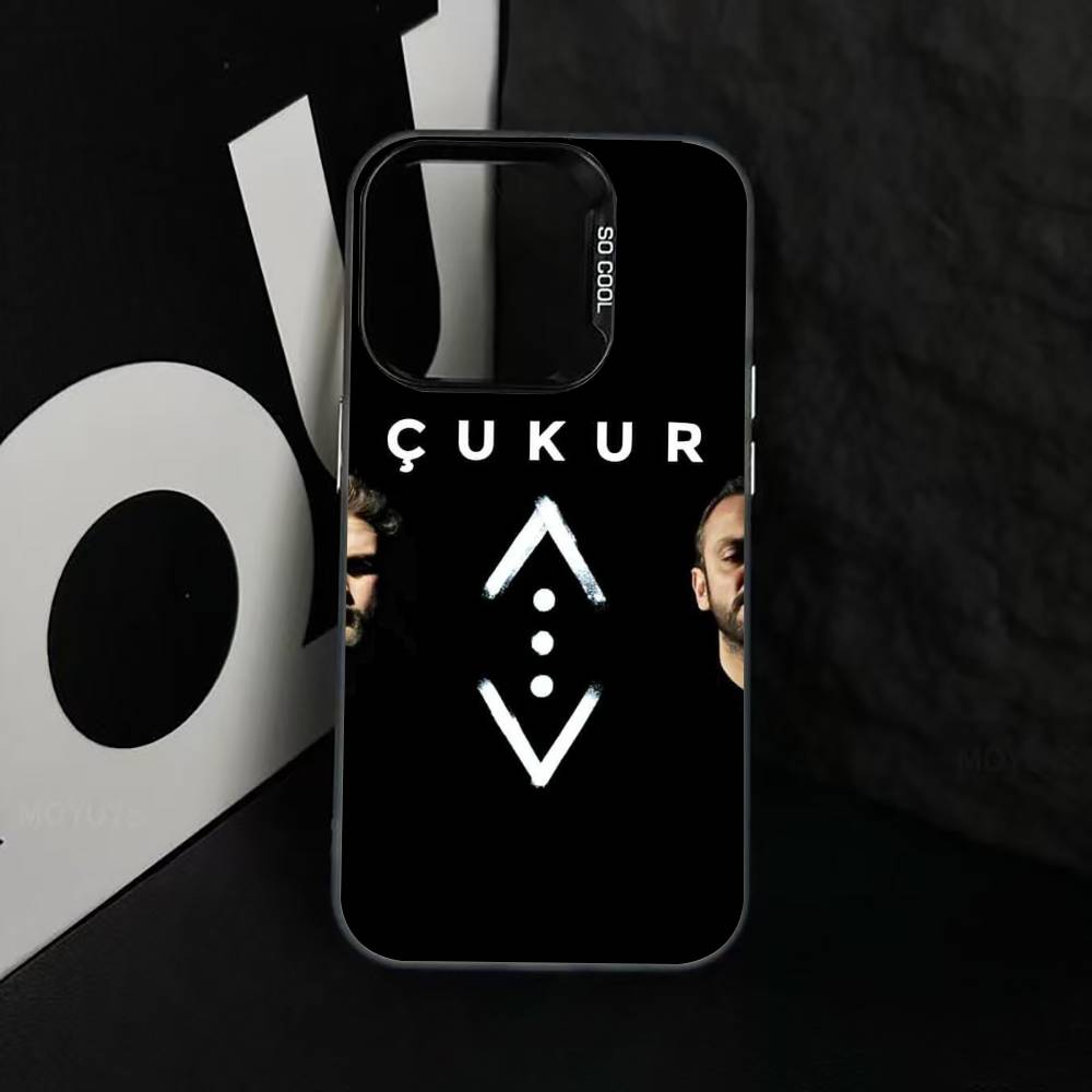 C-Cukur Series T-The P-Pit Phone Case For iPhone 17,16,15,14,13,12,11 Plus,Pro Max,XS,Colorful Silver Phone case Funda Cover