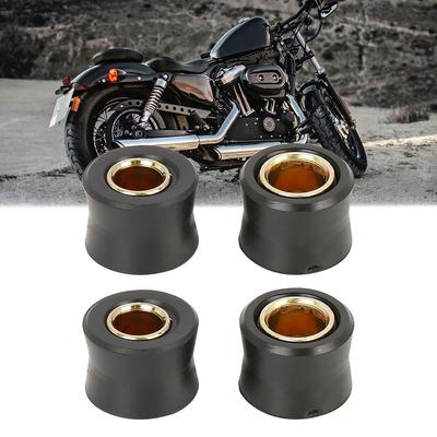 Anéis de Borracha do Amortecedor Traseiro de Substituição Confiável para Motocicletas Jogo de 4