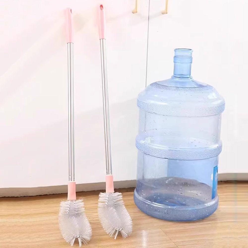 Universal Bucket Cleaning Brush Bendable Soft-bristled Water Bucket Brush Long-handled Brush