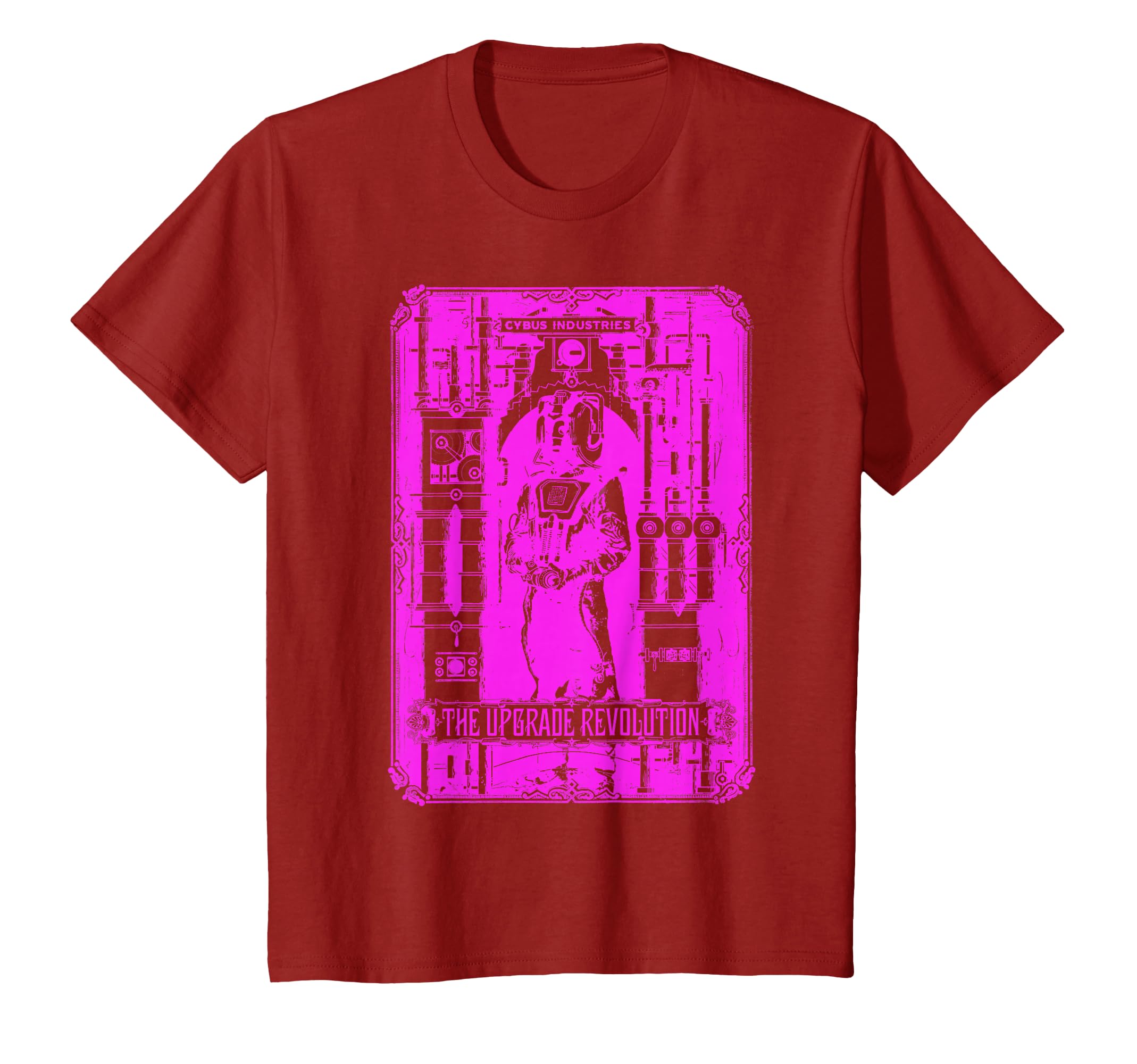 Steampunk Cybermen Retro Futuristic Sci-Fi Fan T-Shirt