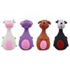 1pc Soft Rubber Chewy Toys Four Styles Squeaky Interactive Throwing Games Cute And Fun Suitable For Small And Medium Sized Dogs
