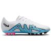 Nike Air Zoom Vapor 15 Mercurial Assassin 15 Academy Lace AG (Rubber Short Studs) Soccer Shoes Unisex Soccer Shoes White Blue DJ5630-146