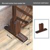 Anti-Corrosion Wood Garden Fence & Climbing Frame for Outdoor Spaces