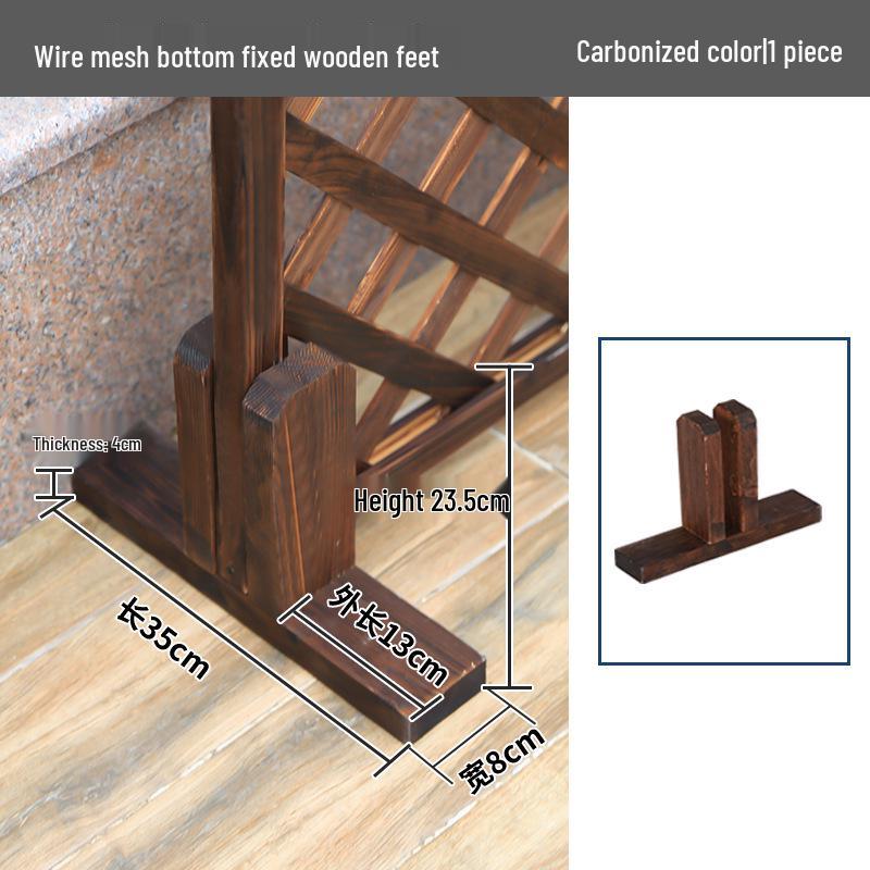 Anti-Corrosion Wood Garden Fence & Climbing Frame for Outdoor Spaces