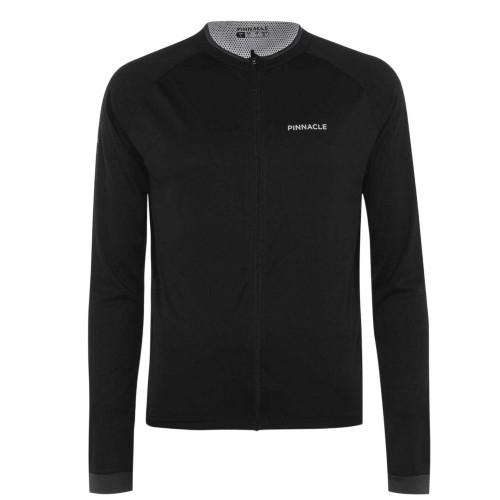 Pinnacle Mens Logo Long-Sleeved Cycling Jersey