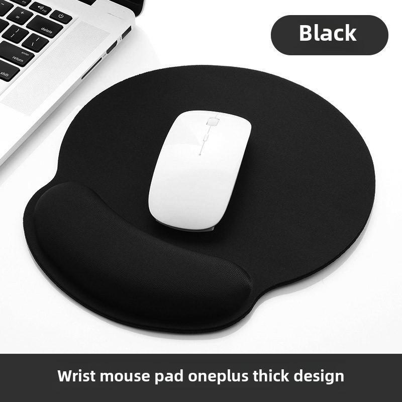 High-Value Silicone Memory Foam Wrist Pad - Non-Slip Cloud Girl Design for Office Mouse Use