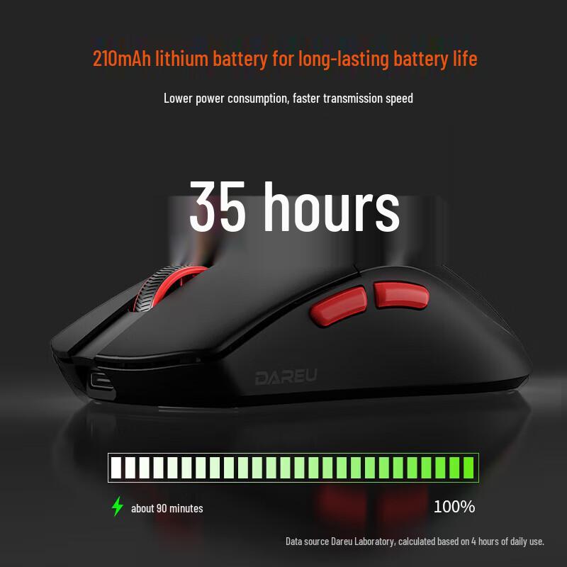 Dareu A950Air Lightweight Dual-Mode Wireless Gaming Mouse