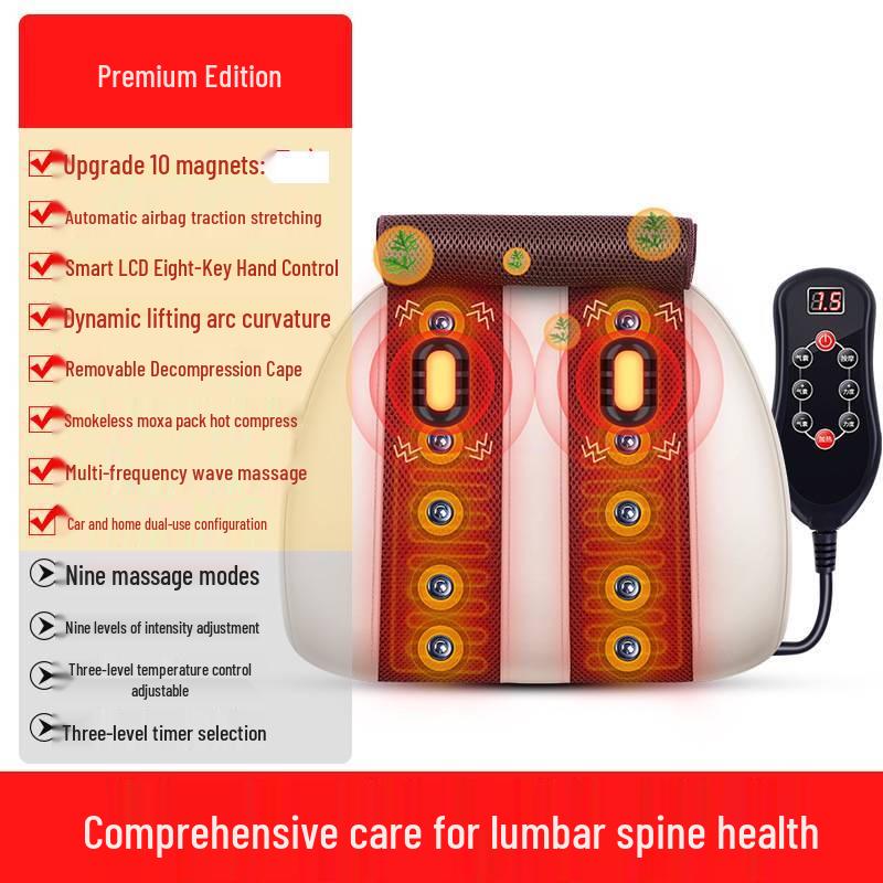 

AIVEISI Electric Heated Vibration Lumbar Massager