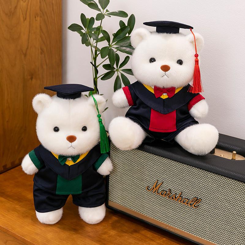 Cartoon Dr Bear Animal Stuffed Plush Toy Doll Children Birthday Graduation Gift