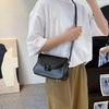 Women's Bag New Armpit Bag Women's Simple Versatile Shoulder Messenger Bag Sewing Line Design