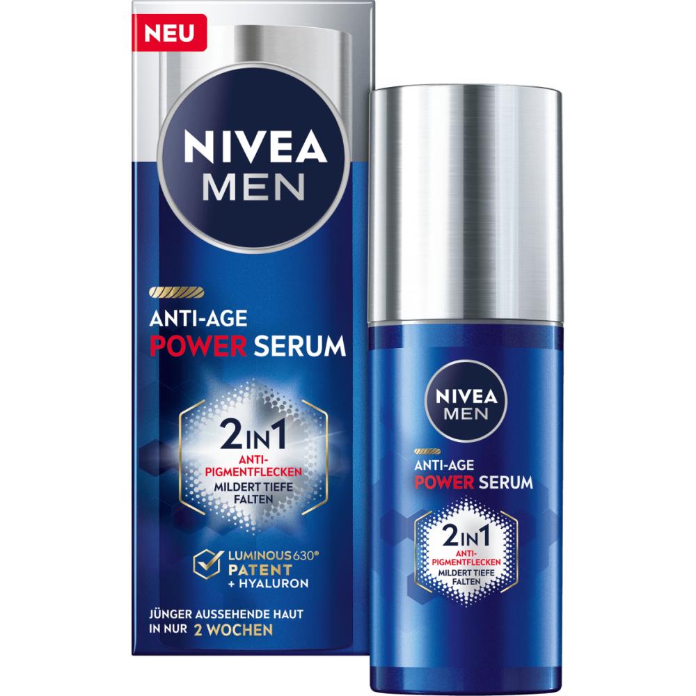 NIVEA NIVEA Men Anti-Age Power Serum 2in1 LSF 30, 50ml