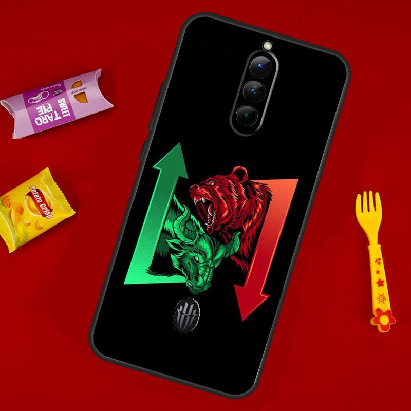 Trade Investment Forex Stock market Phone Case For ZTE Nubia Red Magic 10 Air 6 7 6S 7S 8S 9S 10S Pro 8 9 10 11 Pro Plus Cover