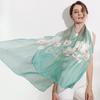 Shanghai Story New Mulberry Silk Scarf Women's Summer Thin Versatile Printed Shawl Mom Gift Scarf