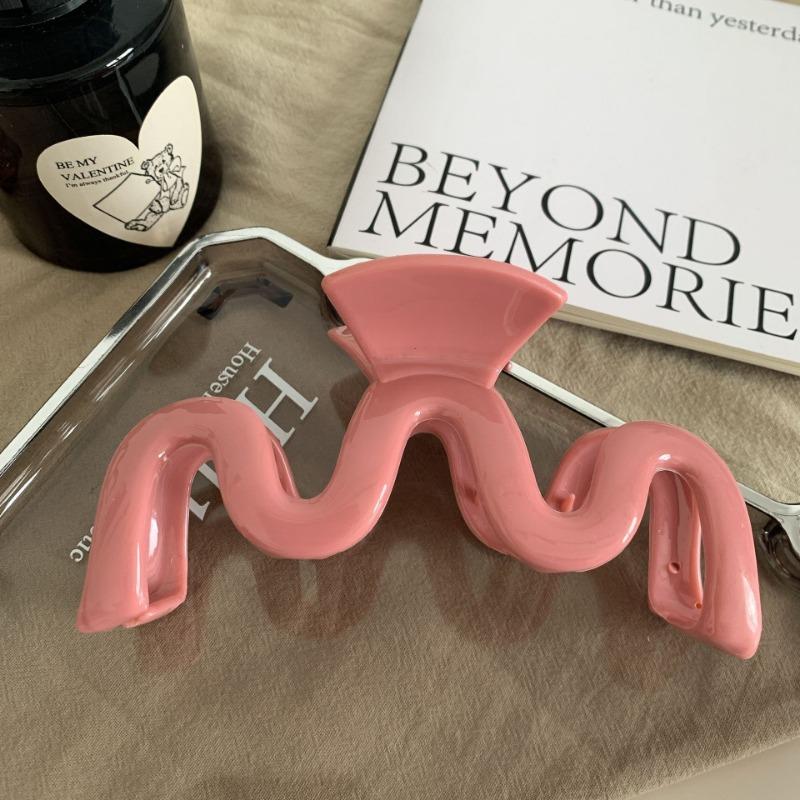 Fashion Hair Clips for Women Large 13cm Plastic Hair Claw Elegant Colorful Solid Color Girl Hair Accessories Hair Clip Claw Clip