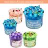 DIY Clear Jelly Cube Slime Kit, Fruit Themed Crystal Clay for Stress Relief & Festive Party Decor