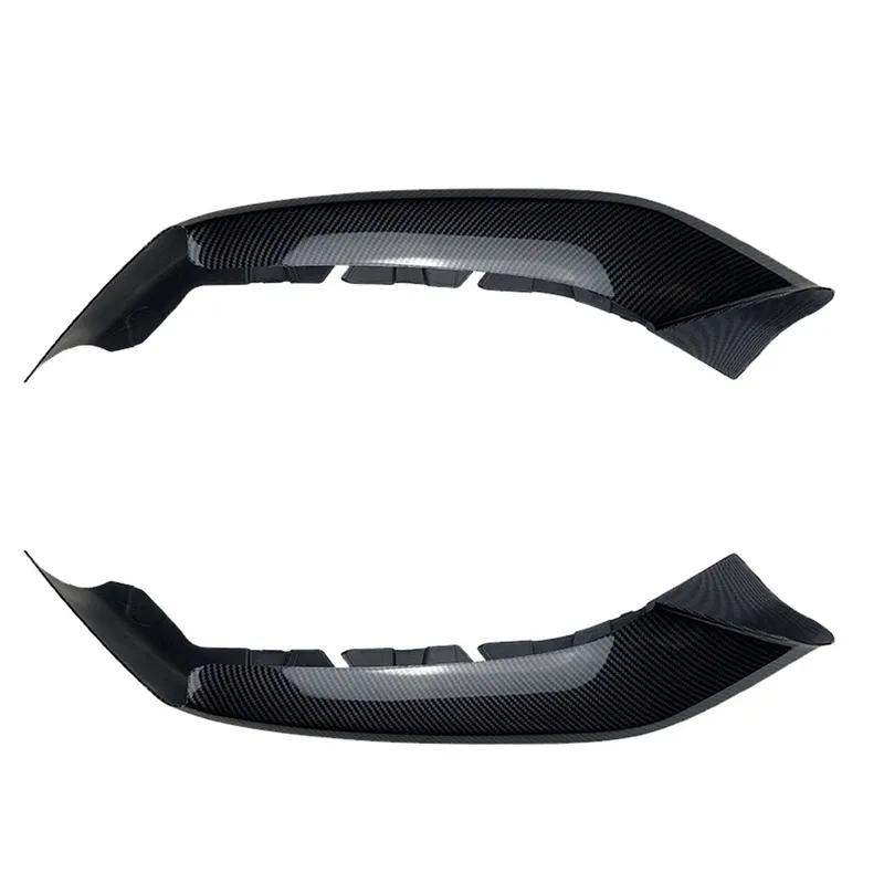 Car Front Bumper Splitter Lip Canard Decoration Trim For BMW 5 Series G30 G31 G38 520i 525i 530i 540i M Sport 2017-