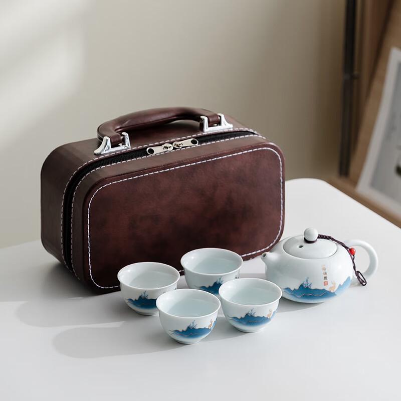 Chinese Cultural Ceramic Tea Set