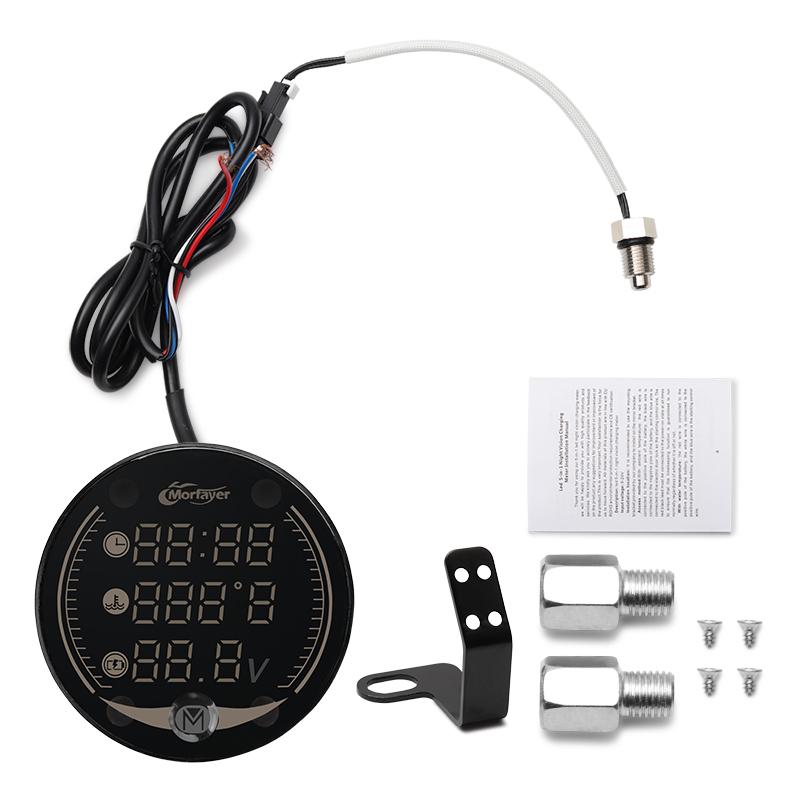 Motorcycle electronics For NMAX PCX XMAX 125 250 300 XJ6 CB650F AEROX Water Temperature Hour counter meter engine hours