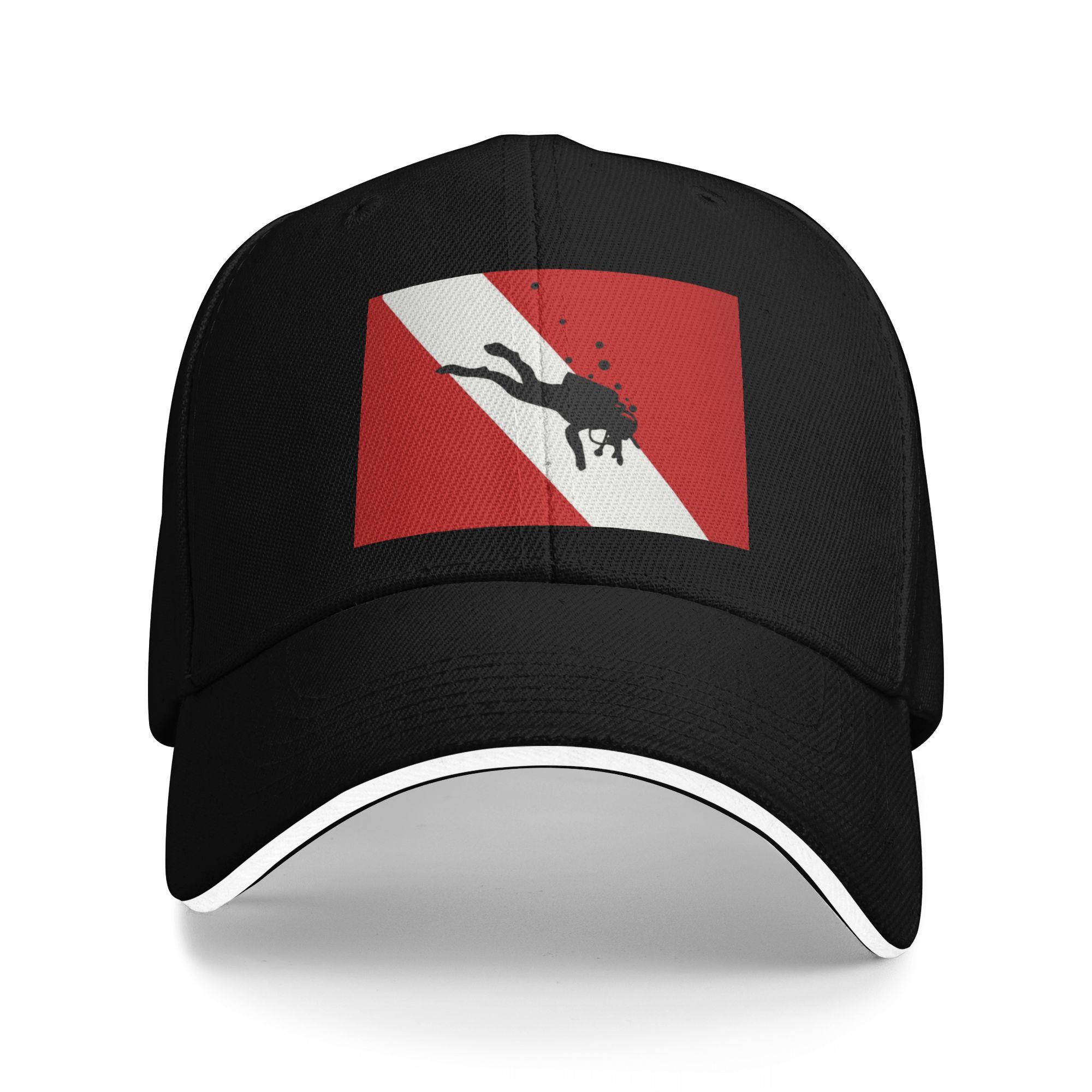 

Custom Classic Funny Scuba Diving Baseball Cap Unisex WoUnisex Breathable Dive Divers Dad Hat PerforUnisexce Snapback Hats One Size