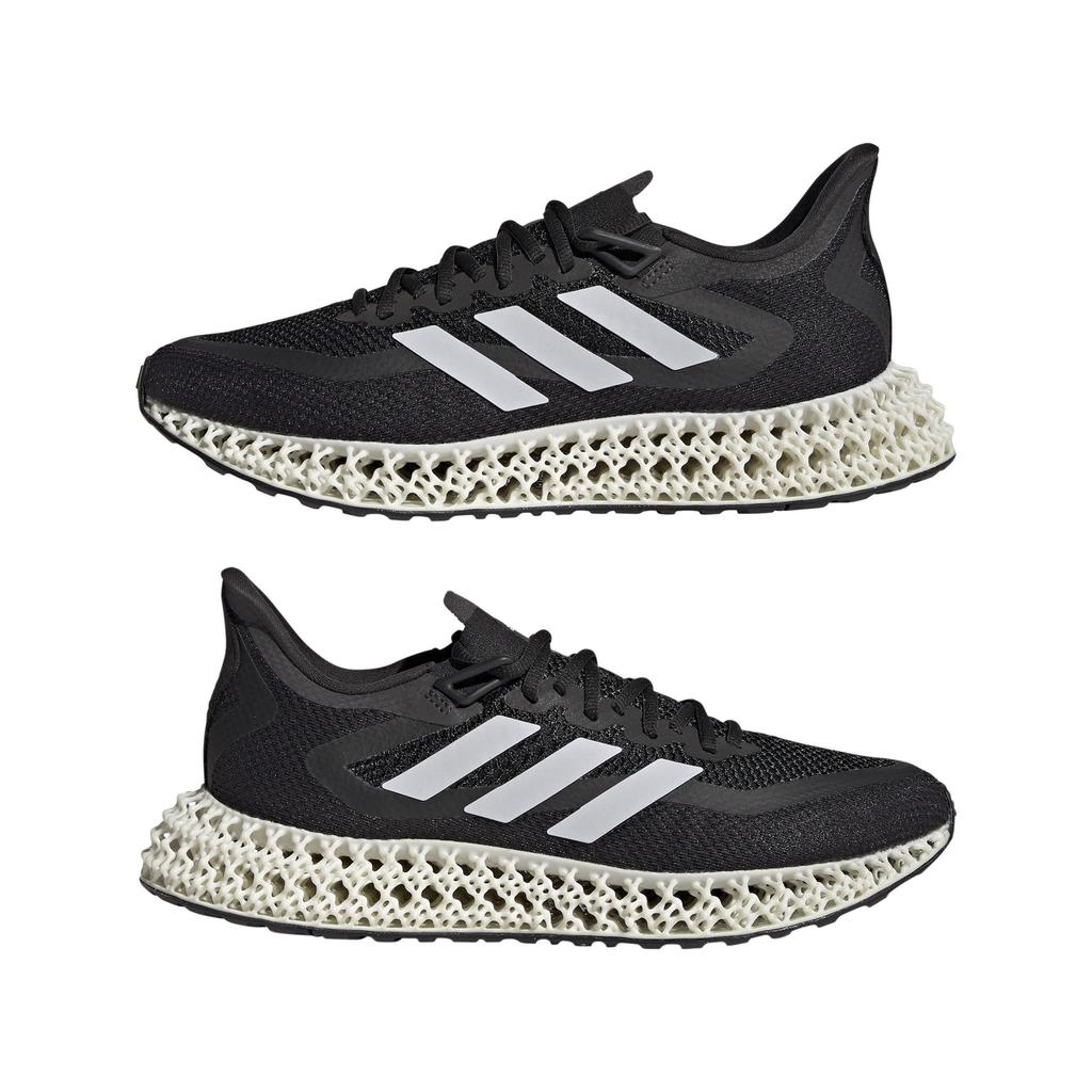 Adidas 4DFWD 2 Running GX9249 LWE81 Size Cm Men's Shoes, Black/White, 26.5