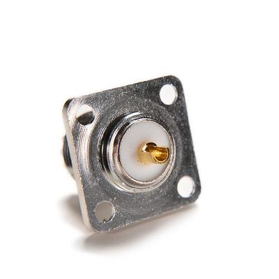 1X Connector So239 Uhf Female Jack 4-Hole 25Mm Flange Solder Panel Mount