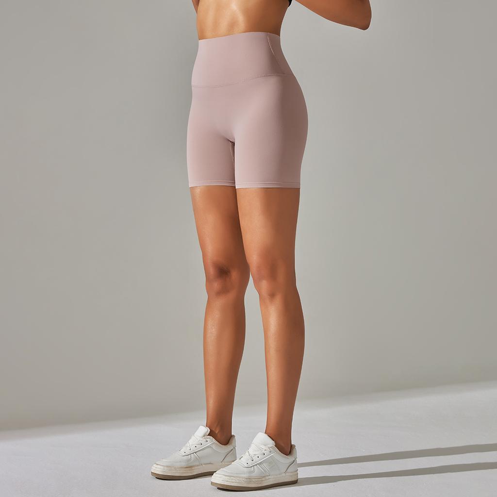 Align Damen-Yoga-Shorts mit hohem Bund – butterweich und federleicht! Ideal zum Laufen, Radfahren und für Fitness. 31 Farben.