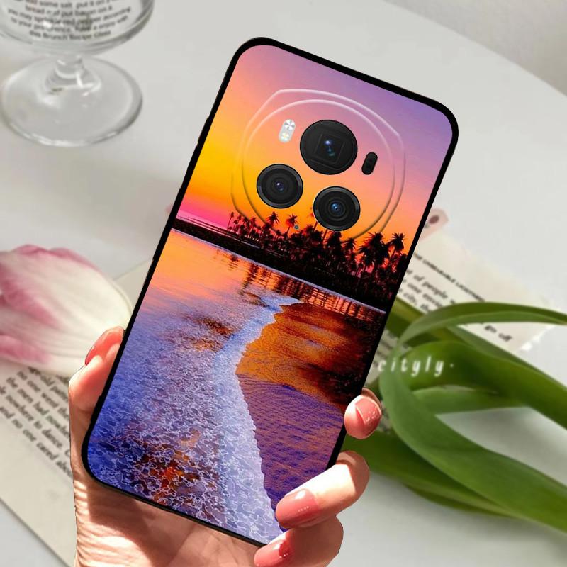 For Honor Magic 6 Pro Case animal Silicone Soft TPU Back Covers For Honor Magic6 Pro Magic 6 Pro Case Protective Catoon Funda