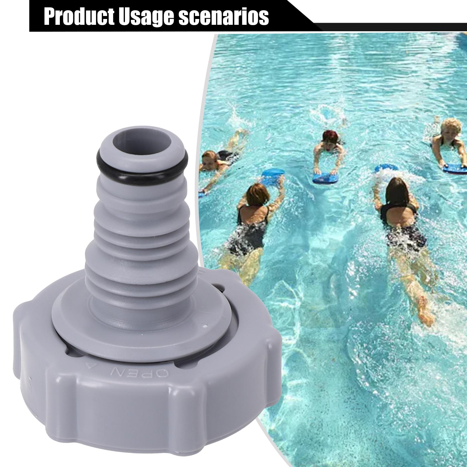 Pool Drain Valve P6H1419 Compatible with Hose Adapters for For draining Skimmer Lines Main Drain Pipes and Pump Casings China Mainland