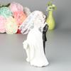 Resin Couple Wedding Cake Topper Romantic Style Bride Groom Figurine  Valentine Celebration
