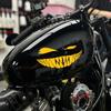 Roztomilé přimhouřené oči špatný úsměv Nálepky na auto Obtisky na motocykl Vtipná dekorace pro styling karoserie Samolepka na okno Vinyl Vodotěsný