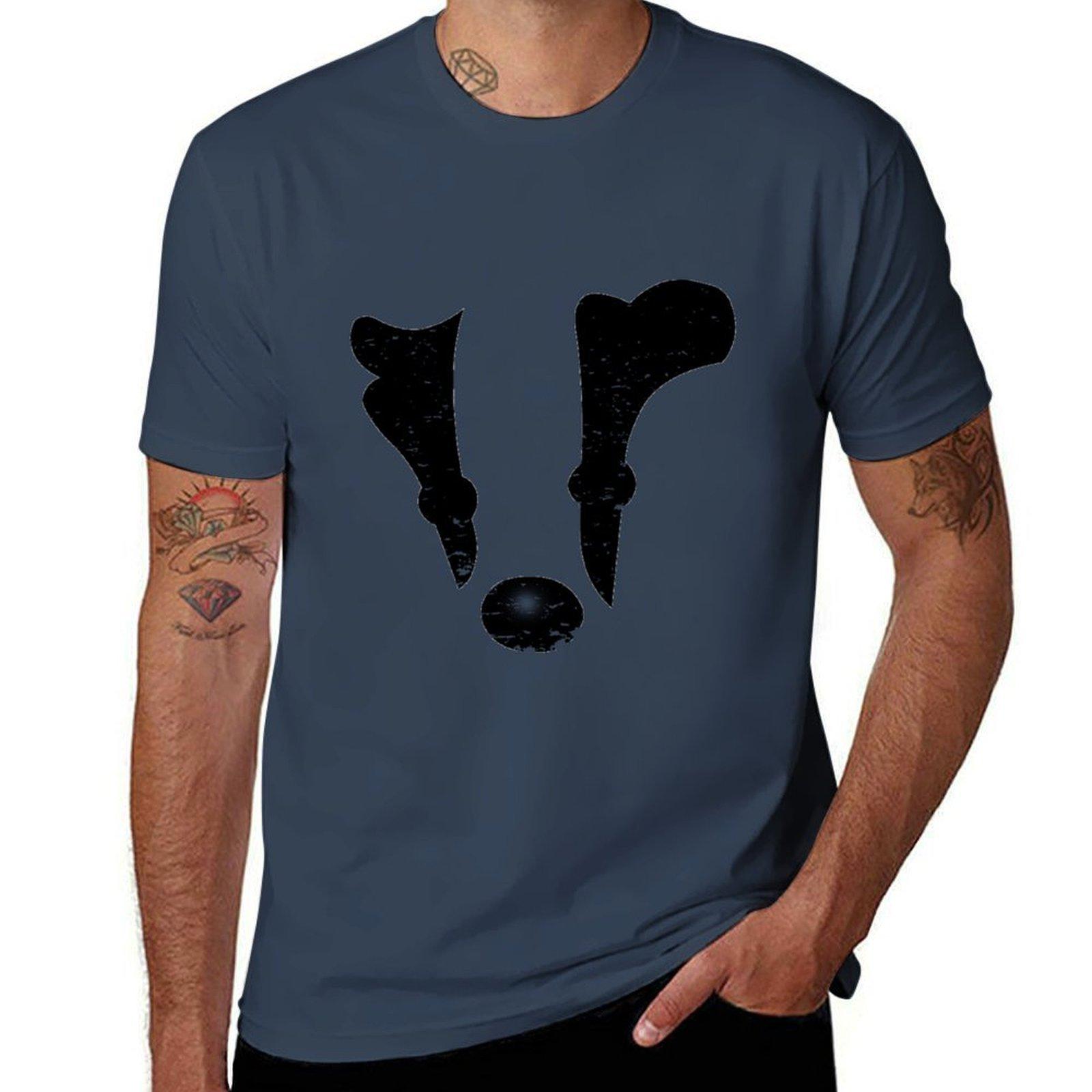 Thats The Badger Tshirt Casual Minimalist Short Sleeve Top S